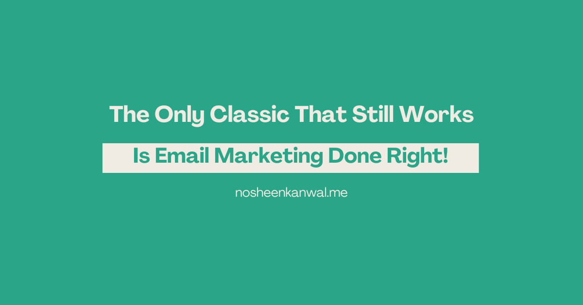 Email marketing is one of the most important channels for earning revenue.